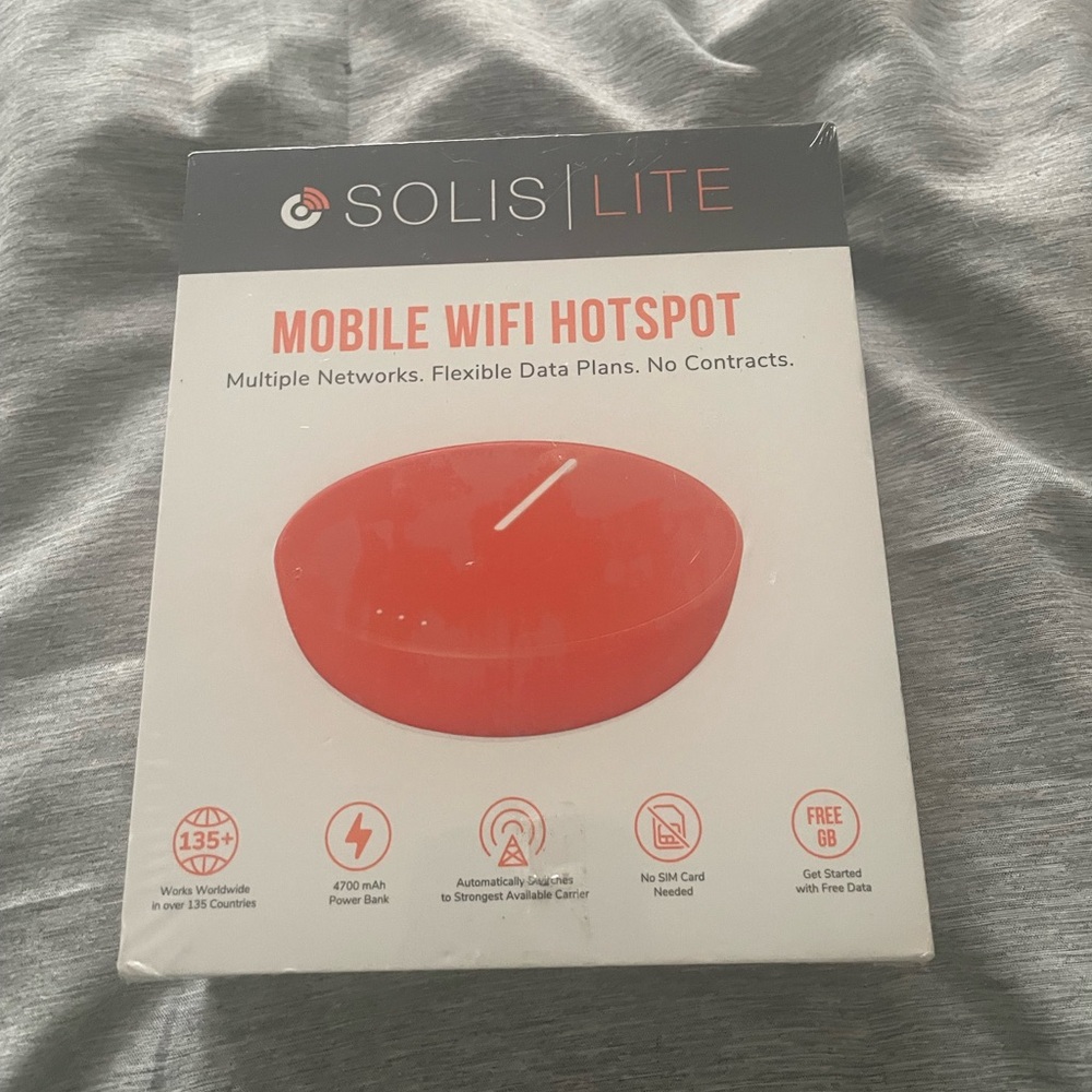 Lite Red Mobile WiFi Hotspot